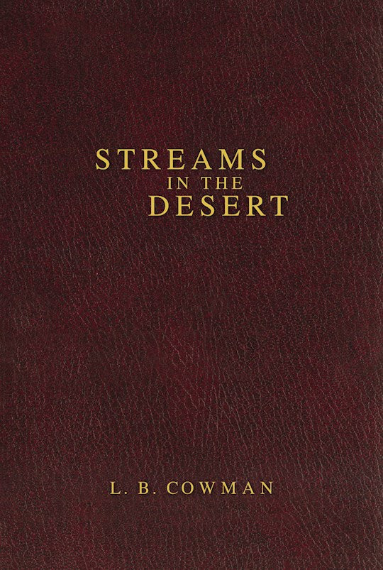 Streams In The Desert-Hardcover