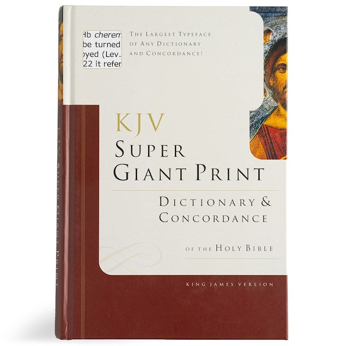 KJV Super Giant Print Dictionary &amp; Concordance