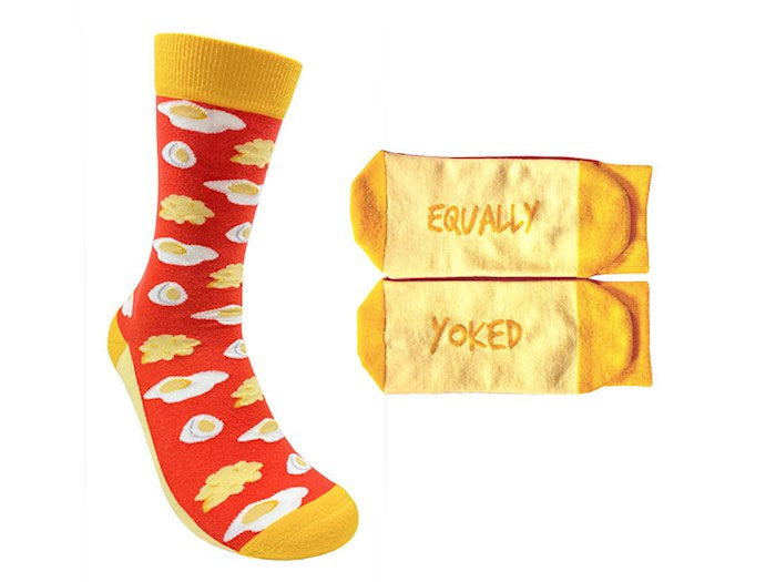 Socks-Equally Yoked (Fits Men Sizes 8-13 &amp; Women 9 &amp; Up)