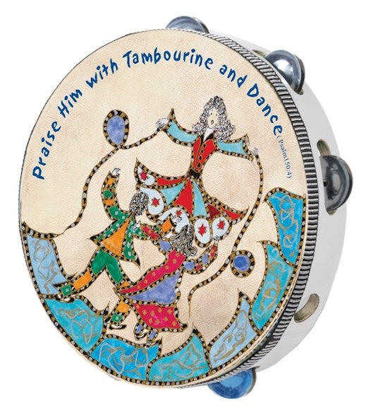 Instrument-Tambourine-10" Round-Psalm 150 (