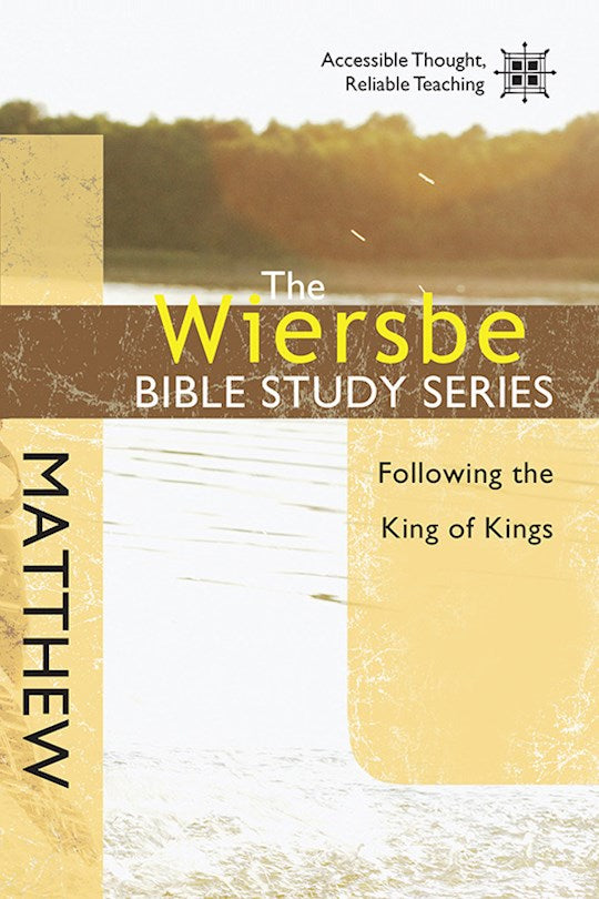 Matthew (Wiersbe Bible Study Series)