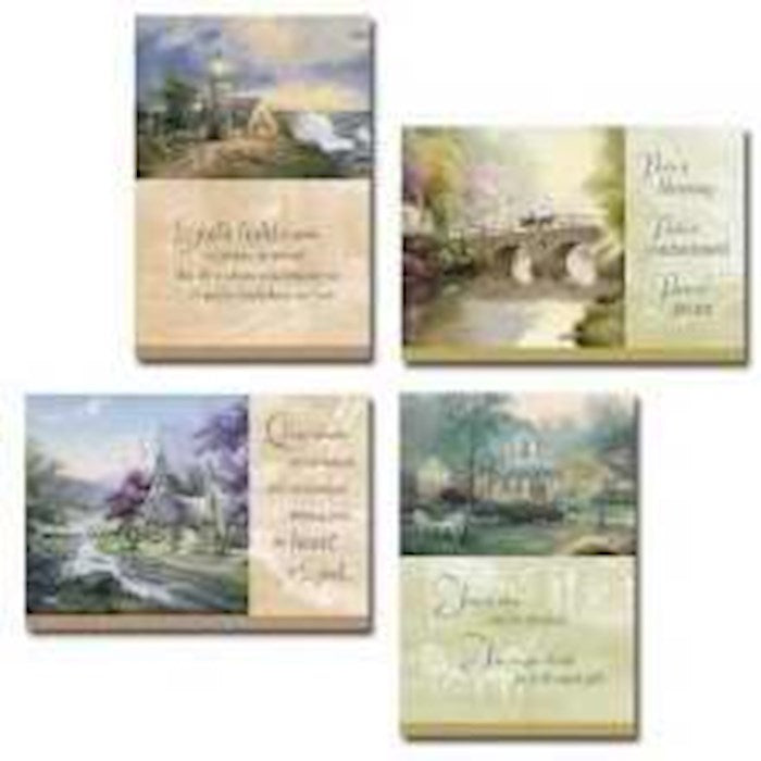 Boxed Card-Birthday-Thomas Kinkade-Niv (Box Of 12)-51723