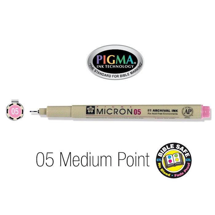Pen-Pigma Micron Pen (05)-Pink