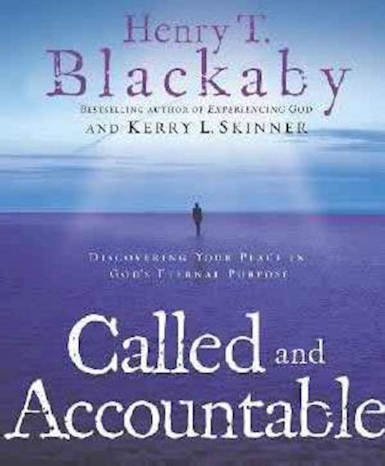 Called &amp; Accountable Workbook ITP (International Customers Only)