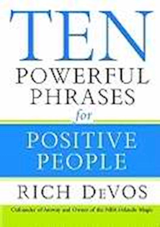 Ten Powerful Phrases For Positive People ITP (International Customers Only)