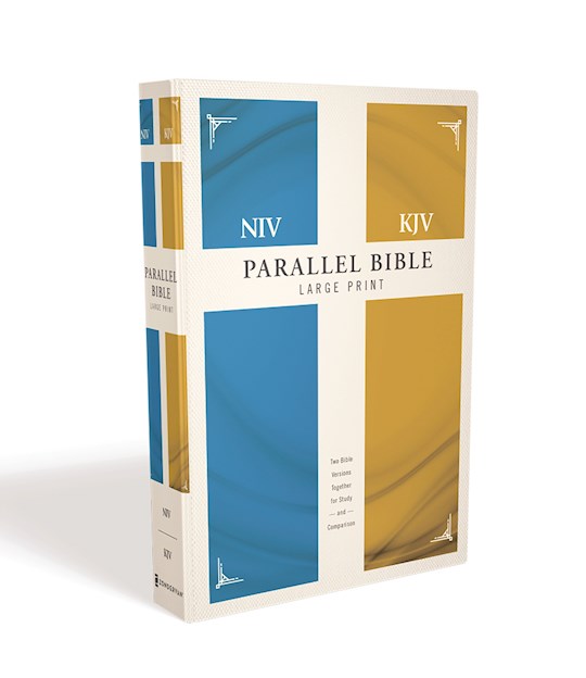 NIV &amp; KJV Side-By-Side Bible/Large Print-Hardcover