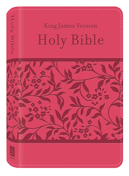 KJV Deluxe Gift &amp; Award-Pink Dicarta Imitation Leather