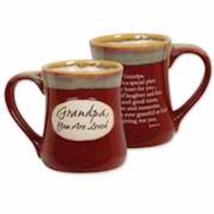 Mug-Pottery-Grandpa You Are Loved (20 Oz)