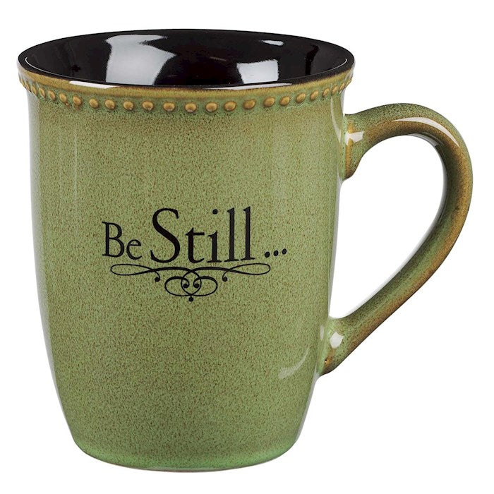 Mug-Be Still &amp; Know-Green w/Gift Box (MUG278)