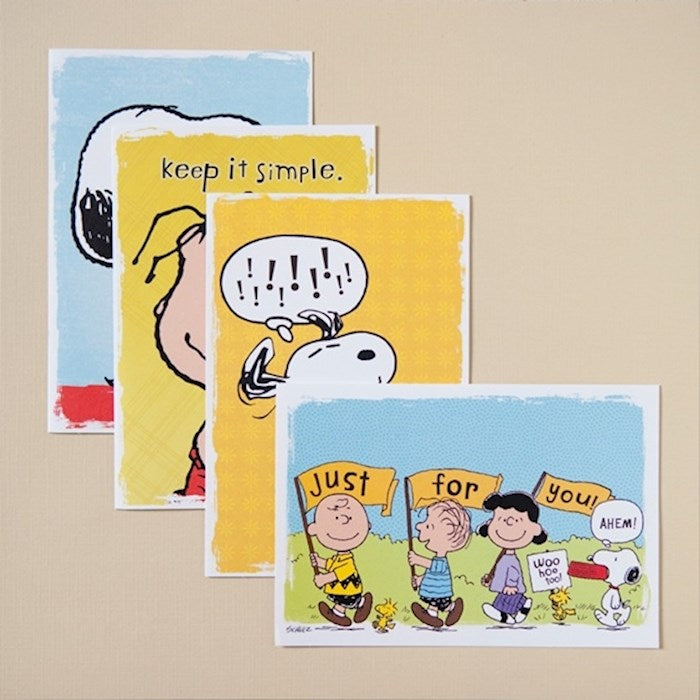 Boxed Card-Encouragement-Peanuts (Box Of 12)-74870