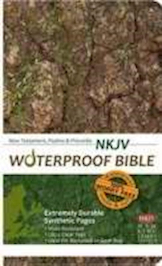 NKJV Waterproof Bible New Testament W/Psalms &amp; Proverbs-Camouflage