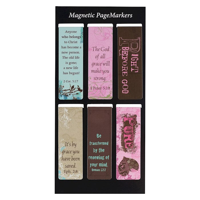 Bookmark-Pagemarker-Magnetic-Witness Gear (Set Of 6)