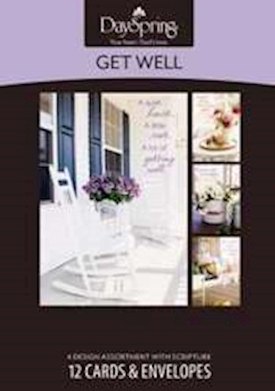 Boxed Card-Get Well-Sunny Days (Box Of 12)-74889