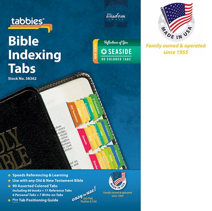Bible Tab-Standard-Old &amp; New Testament-Seaside