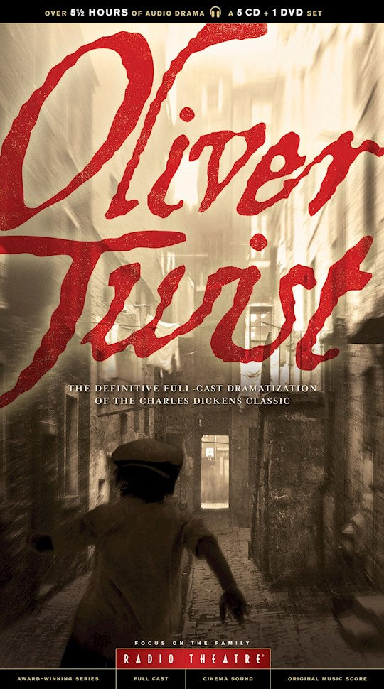 Audiobook-Audio CD-Oliver Twist (Focus On The Family Radio Theatre) (5CD/1DVD)