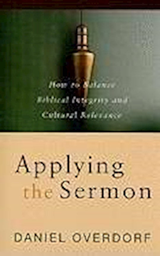 Applying The Sermon