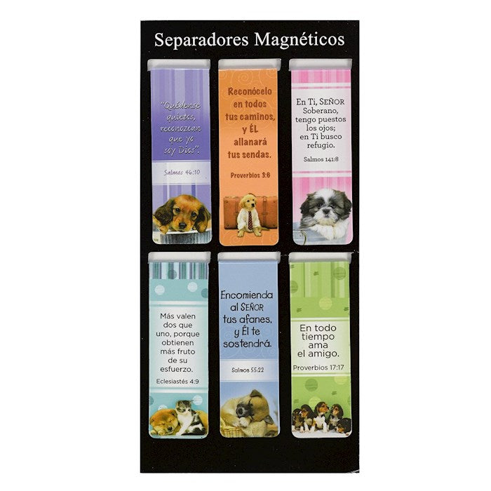 Spanish-Magnetic Pagemarker-Be Still Collection Set (6)