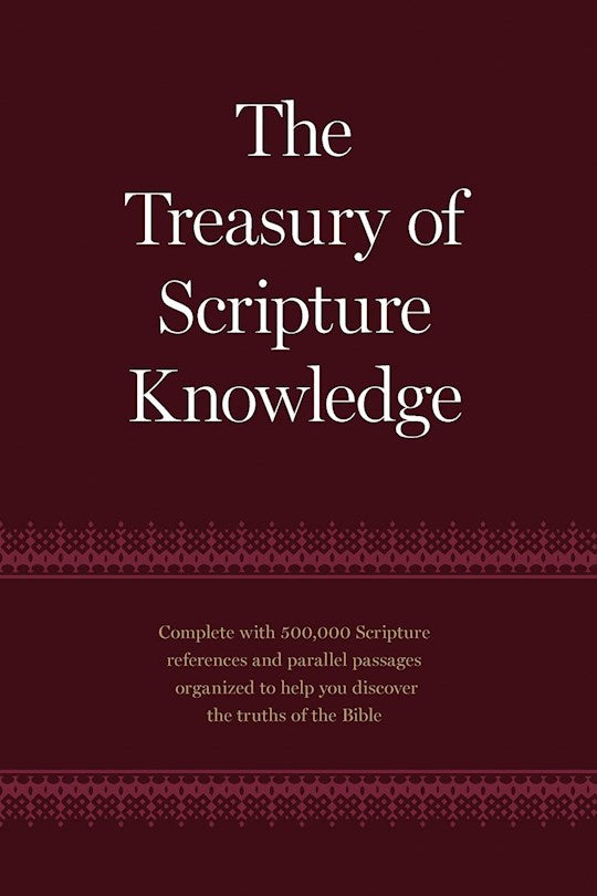 The Treasury Of Scripture Knowledge