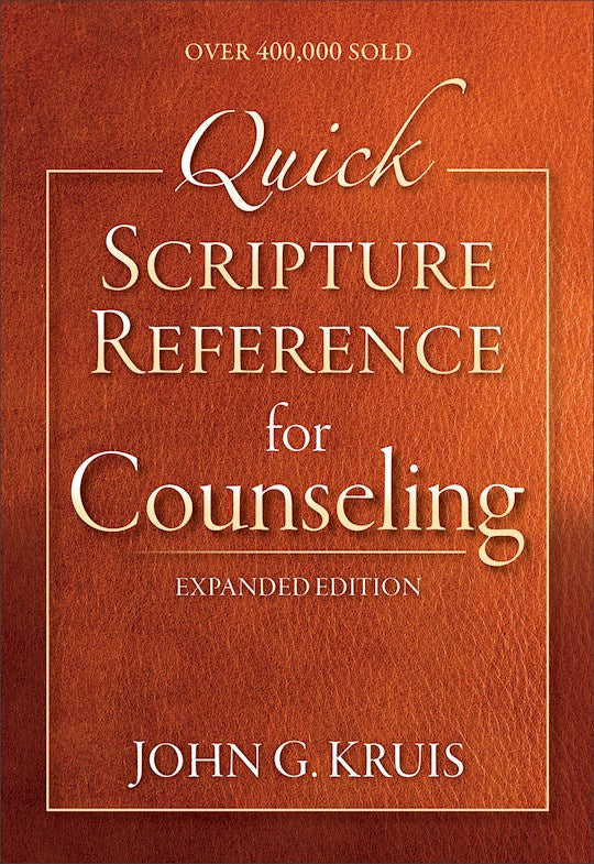 Quick Scripture Reference For Counseling (Updated)
