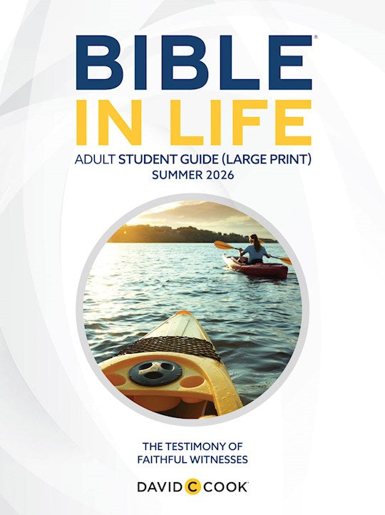 Bible-In-Life/Reformation Press Summer 2026: Adult Comprehensive Bible Study Large Print Student Book (