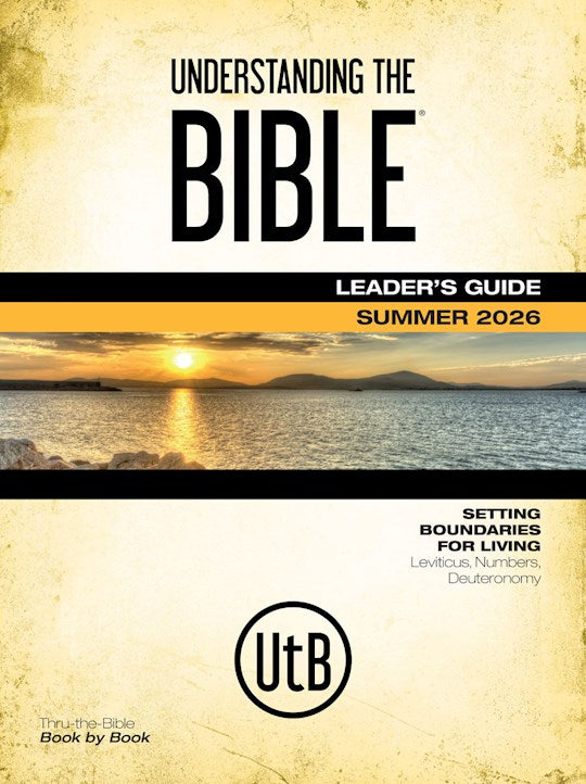 Bible-In-Life/Echoes/Rp/Scripture Press Summer 2026: Adult Understanding The Bible Leader&