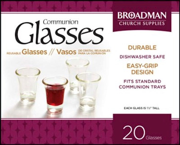 Communion-Cup-Flared Glass-1-1/2&quot; (Pack Of 20)