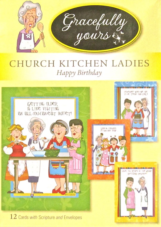 Boxed Card-Birthday-Church Kitchen Ladies 