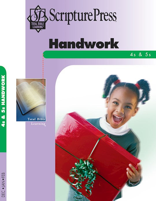 Scripture Press Winter 2025-2026: 4s &amp; 5s Handwork (Craft Book) (
