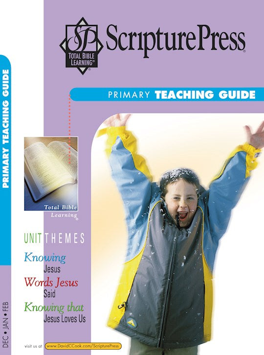 Scripture Press Winter 2025-2026: Primary Teaching Guide (
