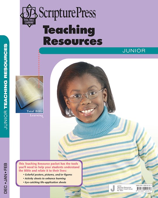 Scripture Press Winter 2025-2026: Junior Teaching Resources (