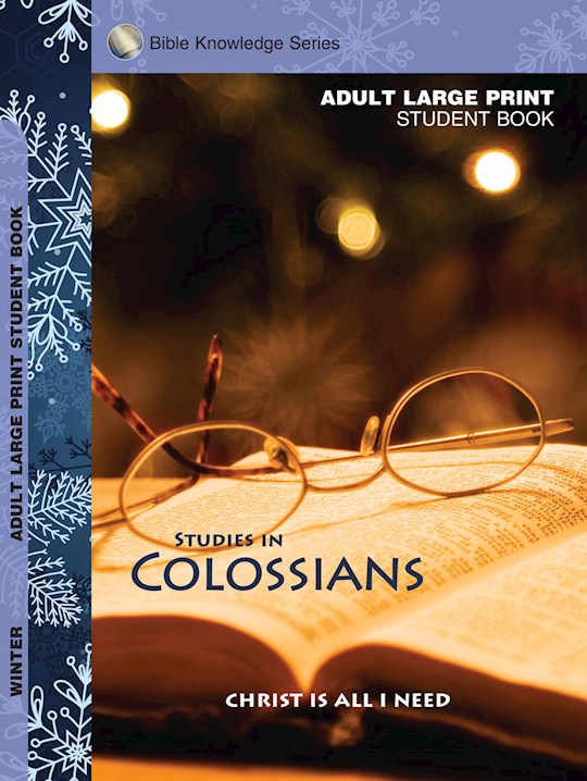 Accent/Scripture Press Winter 2025-2026: Adult Bible Knowledge Series Student Guide Large Print  (