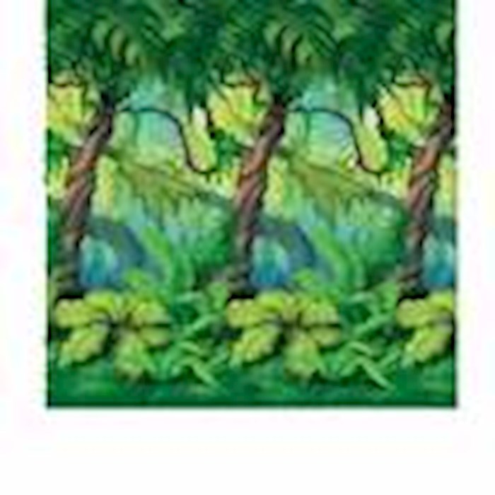 VBS-Jungle Foliage Plastic Backdrop (4&