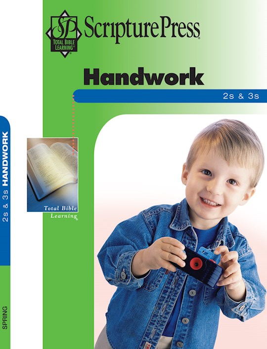 Scripture Press Spring 2026: 2s &amp; 3s Handwork (Craftbook) (