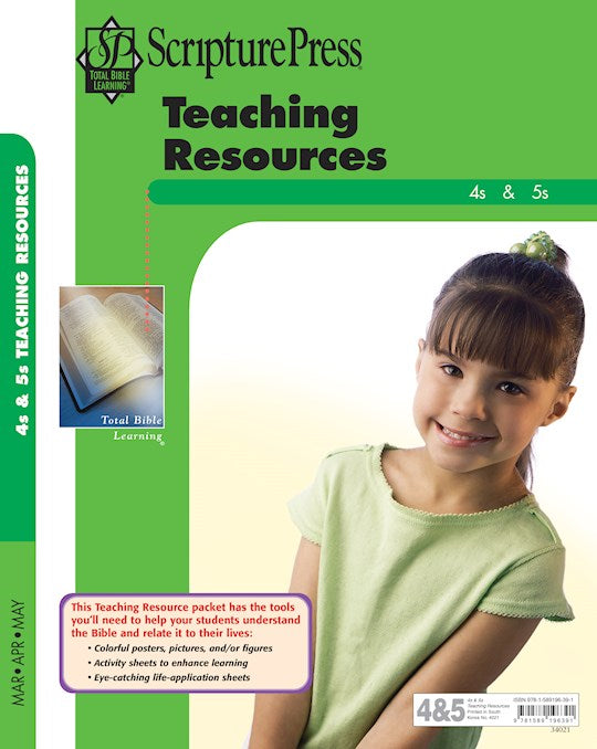 Scripture Press Spring 2026: 4s &amp; 5s Teaching Resources (