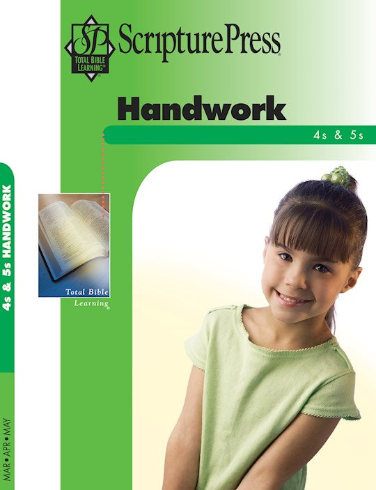 Scripture Press Spring 2026: 4s &amp; 5s Handwork (Craftbook) (