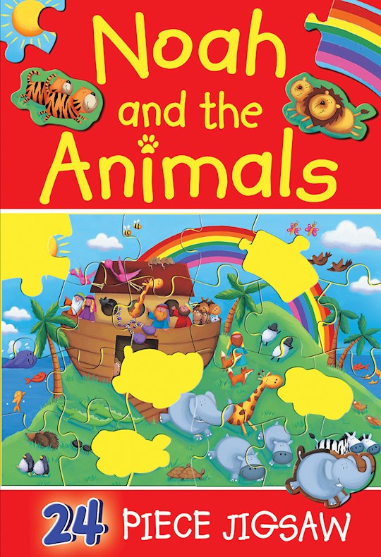 Puzzle-Noah And The Animals (24 Pc)