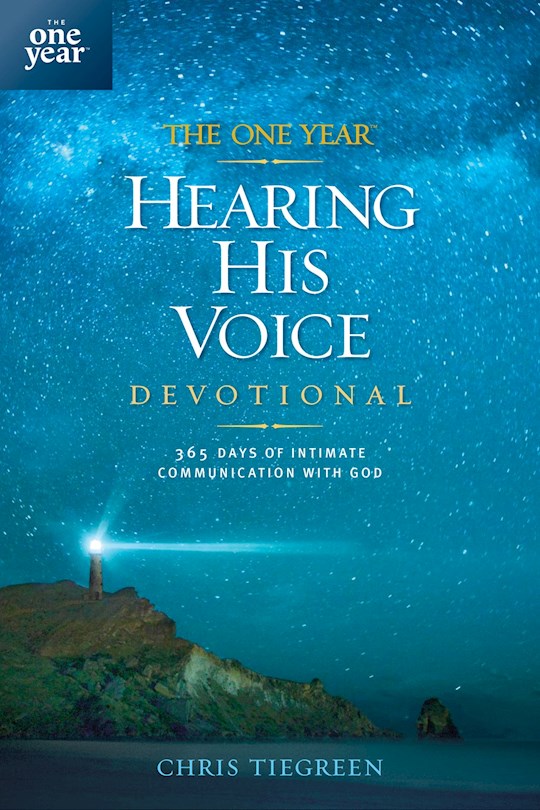 The One Year Hearing His Voice Devotional-Softcover