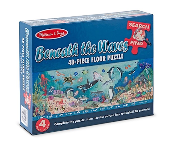Puzzle-Search &amp; Find Beneath The Sea Floor Puzzle (48 Pieces) (Ages 4+)