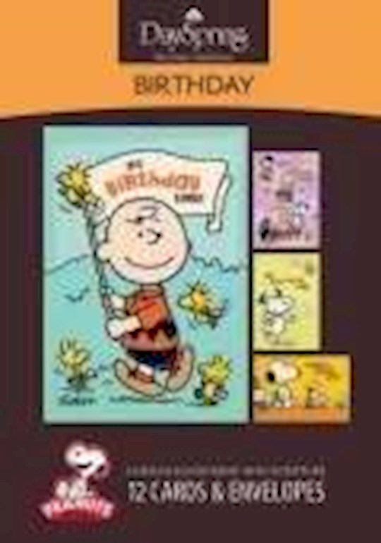 Boxed Card-Birthday-Peanuts (Box Of 12)-86067