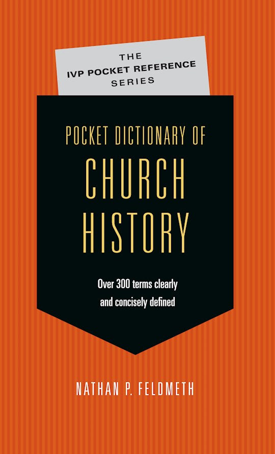 Pocket Dictionary Of Church History