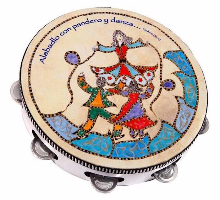 Span-Instrument-Tambourine-10" Round-Psalm 150 (