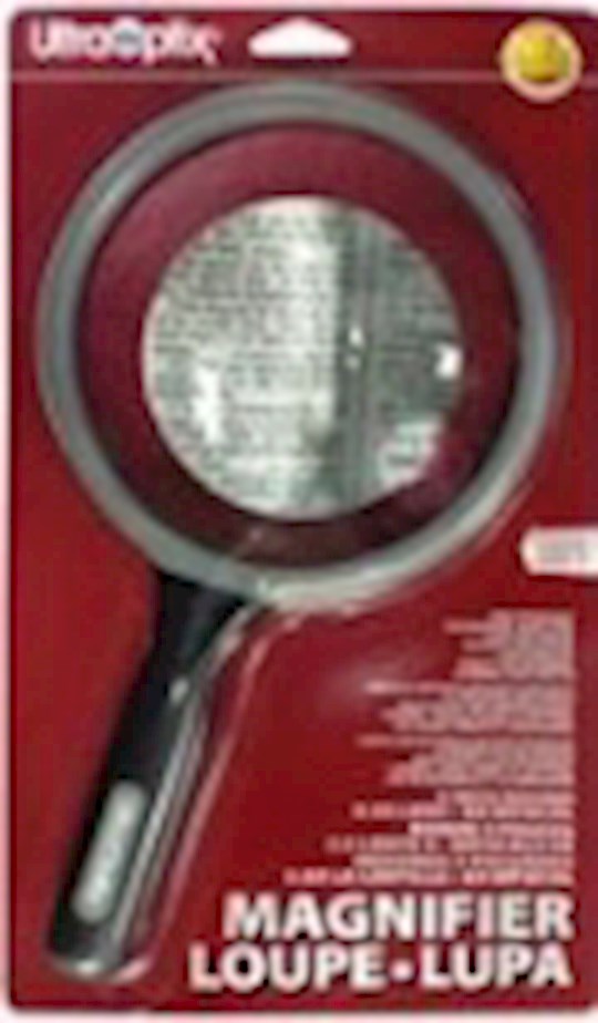 Magnifier-Crystal Clear 5" Hand Held-Round