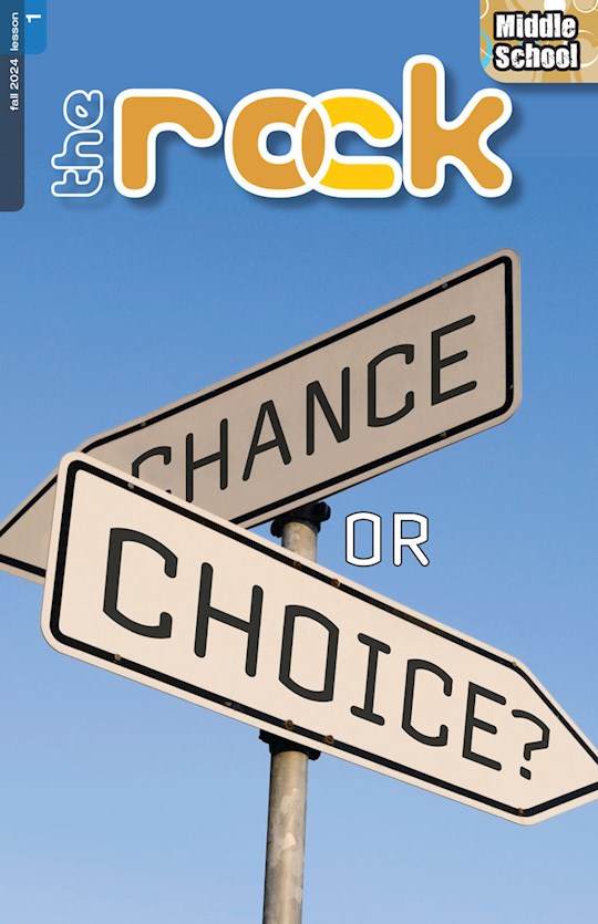 Echoes Fall 2025: Middle School The Rock (Student Book/Take-Home) (