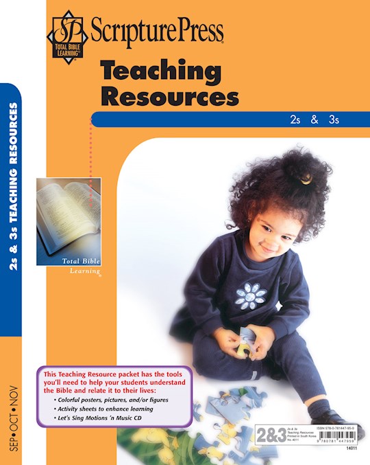 Scripture Press Fall 2026: 2s &amp; 3s Teaching Resources (
