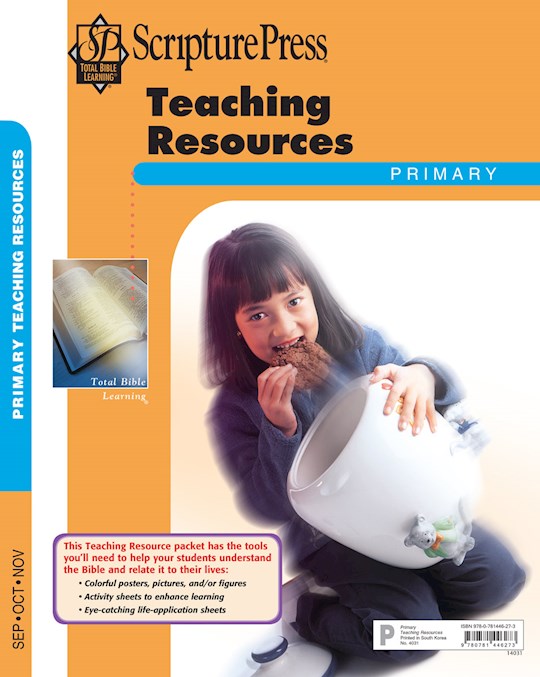 Scripture Press Fall 2026: Primary Teaching Resources (