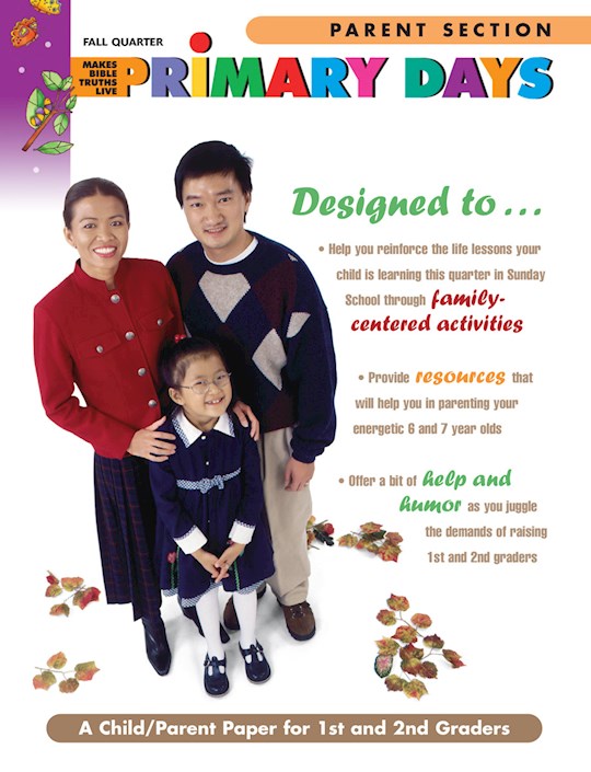 Accent/Scripture Press Fall 2026: Primary Primary Days (Take Home) (