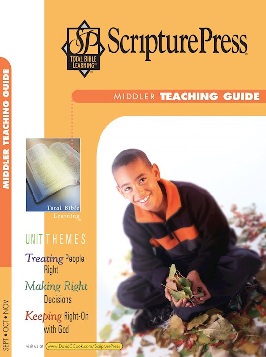 Scripture Press Fall 2026: Middler Teaching Guide (