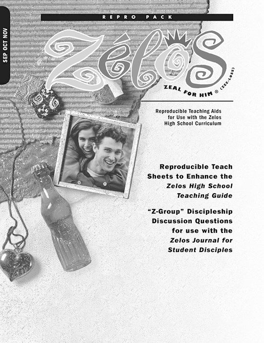 Accent/Scripture Press Fall 2026: High School Zelos Repro Pack (