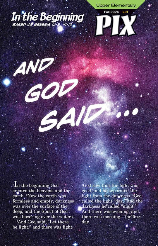 Wesley Fall 2025: Upper Elementary Pix (Take-Home) (