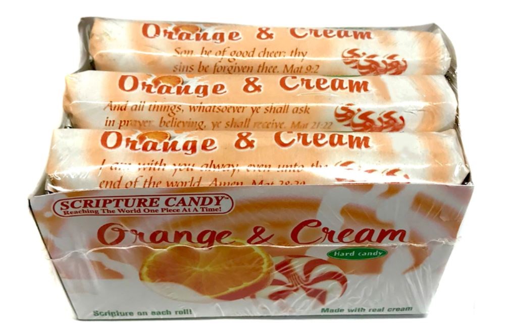 Candy-Orange &amp; Cream Rolls (